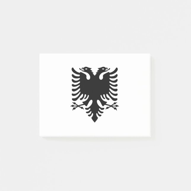 Albanien Flagga Post-it Block (Framsida)
