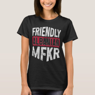 Albanien Flagga Proud albaner Manar & Women 1 T Shirt