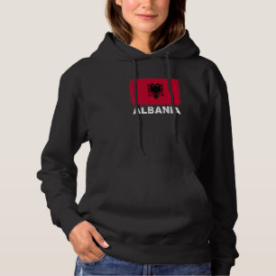 Albanien Flagga Support Albanian People Manar T Shirt