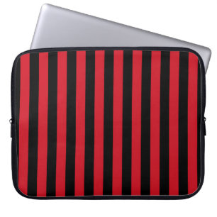 Albanien flaggans färger ränder landsymbol mönster laptop fodral