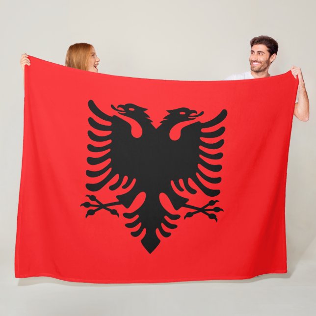 Albanien Fleecefilt (På plats)