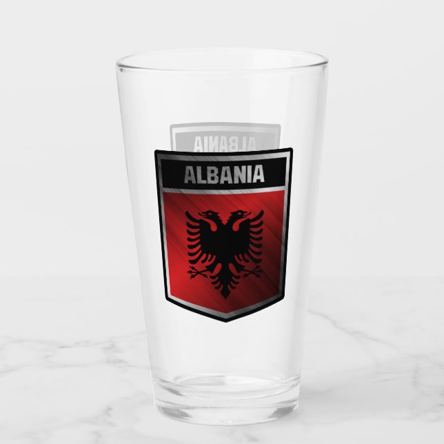 Albanien Glaskopp (Framsida)