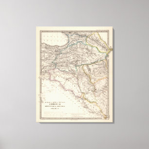 Albanien Iberia, Colchis, Armenien, Mesopotamia Canvastryck