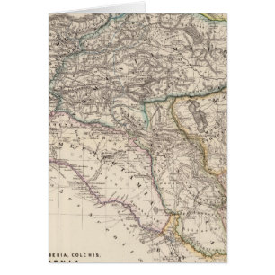 Albanien, Iberia, Colchis, Armenien, Mesopotamien Hälsningskort