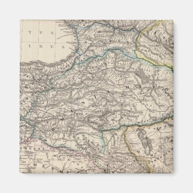 Albanien, Iberia, Colchis, Armenien, Mesopotamien Magnet (Framsidan)