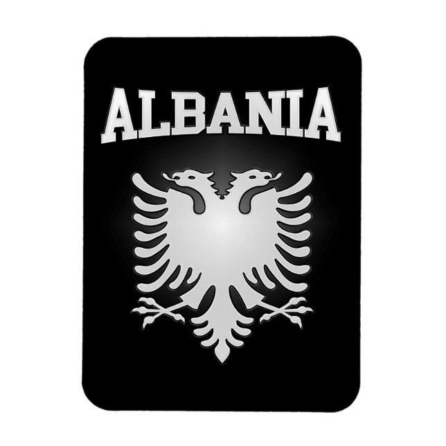 Albanien Jackar om Arm Magnet (Vertikal)