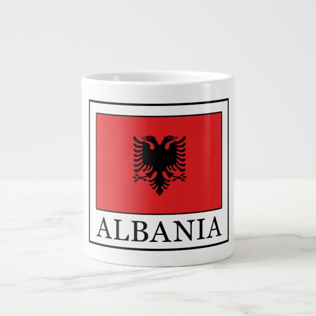 Albanien Jumbo Mugg (Framsidan)