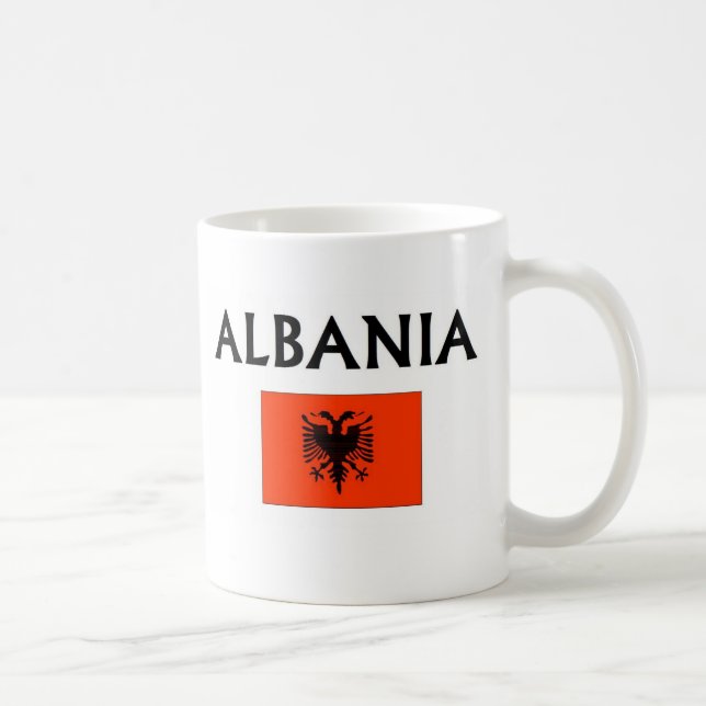 Albanien Kaffemugg (Höger)