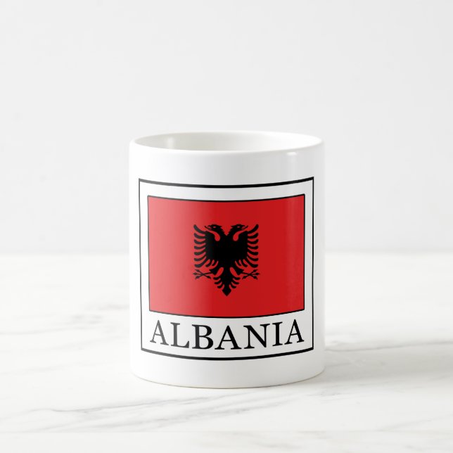 Albanien Kaffemugg (Center)