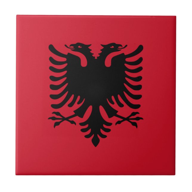 Albanien Kakelplatta (Framsidan)