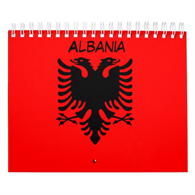 Albanien Kalender (Omslag)