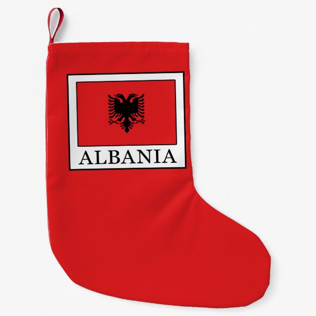 Albanien Liten Julstrumpa (Framsidan)