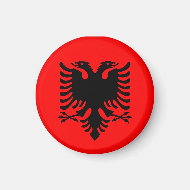 Albanien Magnet (Framsidan)