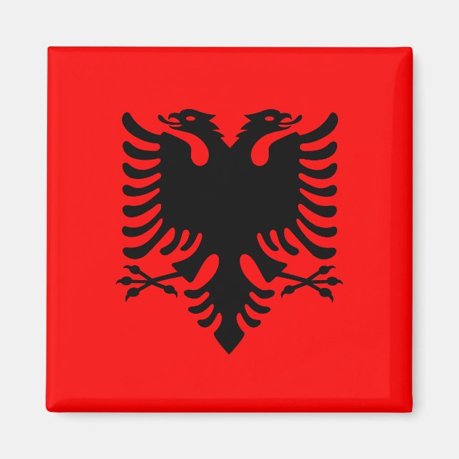 Albanien Magnet (Framsidan)