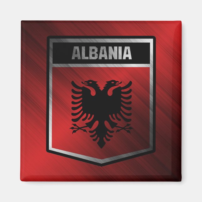 Albanien Magnet (Framsidan)