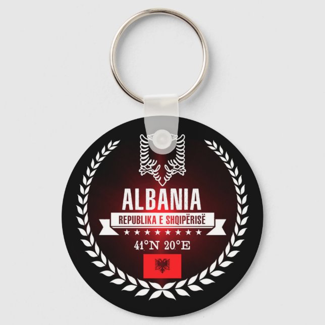 Albanien Nyckelring (Framsida)