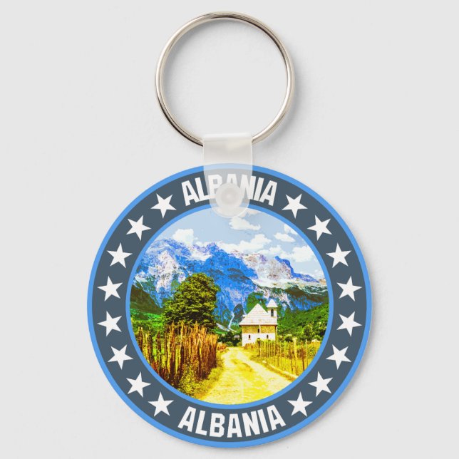 Albanien Nyckelring (Framsida)