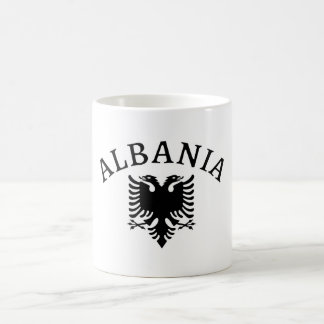 Albanien och örn av flagga - muggar
