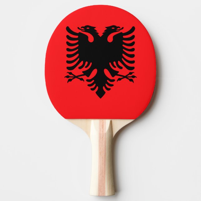 Albanien Pingisracket (Framsidan)