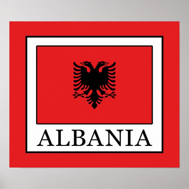 Albanien Poster (Framsidan)
