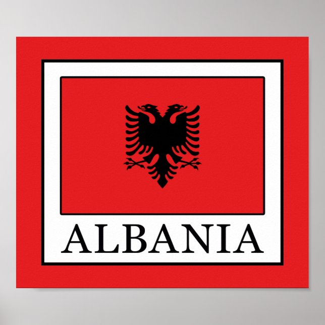 Albanien Poster (Framsidan)