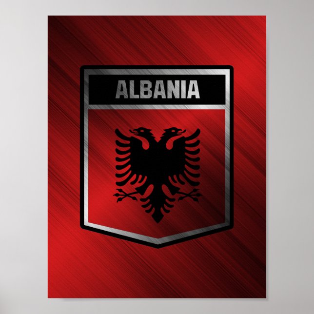 Albanien Poster (Framsidan)