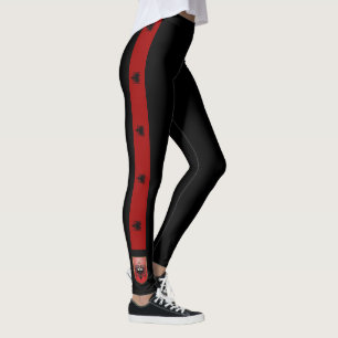 Albanien randflagga leggings