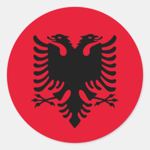 Albanien Runt Klistermärke