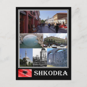 Albanien - Shkodra - Mosaic - Vykort