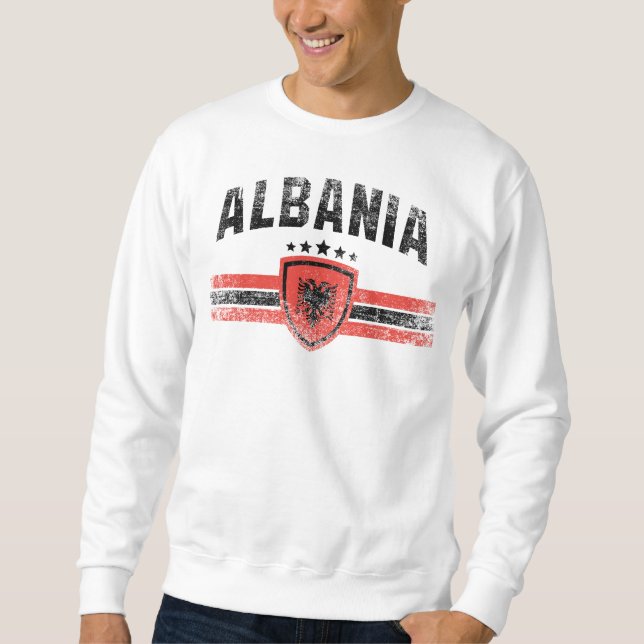 Albanien Sweatshirt (Framsida)