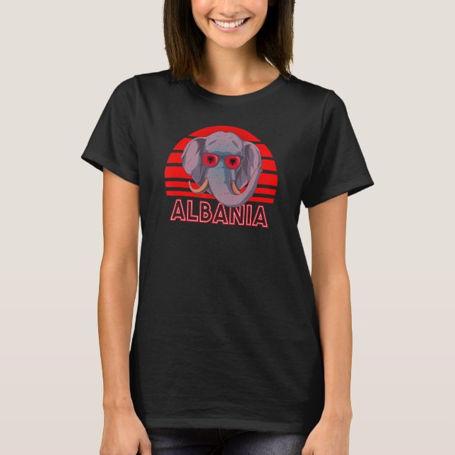 Albanien T Shirt (Framsida)
