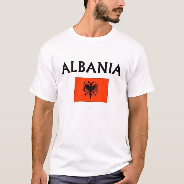 Albanien T-shirt (Framsida)