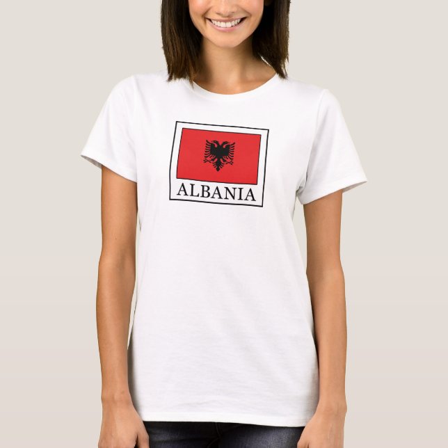 Albanien T Shirt (Framsida)