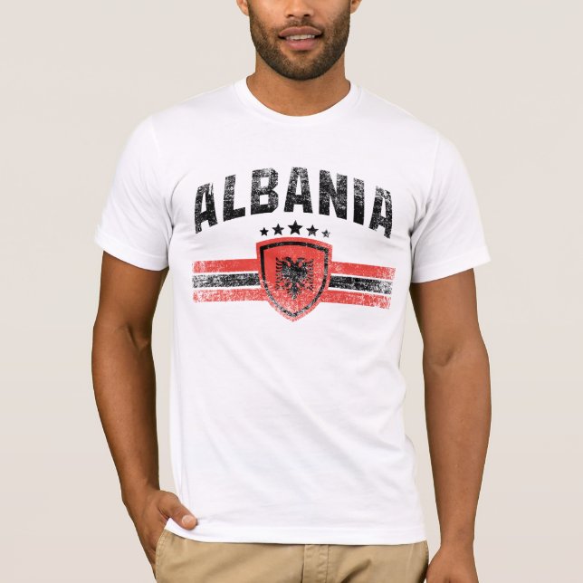 Albanien T Shirt (Framsida)