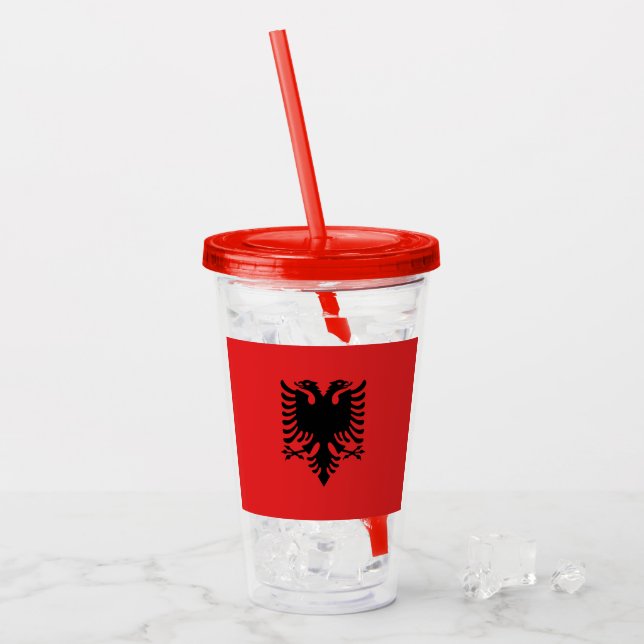 Albanien Take Away Mugg (Framsida Ice)
