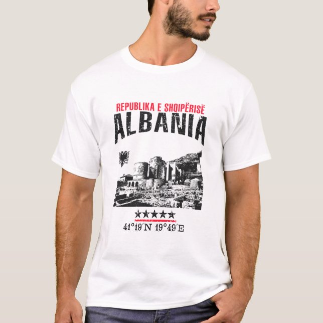 Albanien Tee (Framsida)