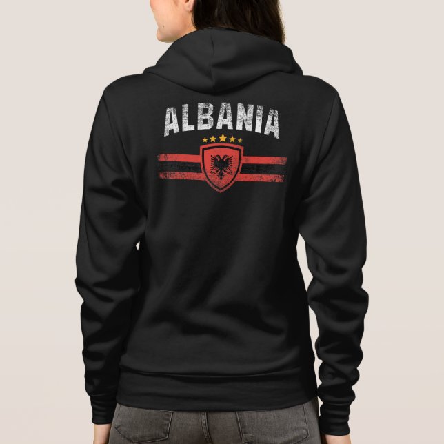 Albanien Tee (Baksida)
