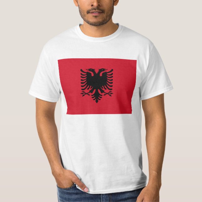 Albanien Tee Shirt (Framsida)