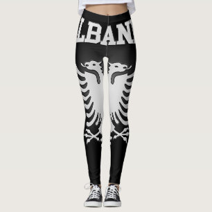 Albanien vapensköld leggings