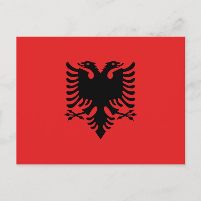 Albanien Vykort (Framsida)