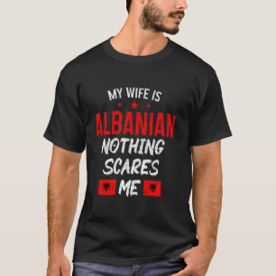 Albaniens albanska hustru från det funktionella Fl T Shirt
