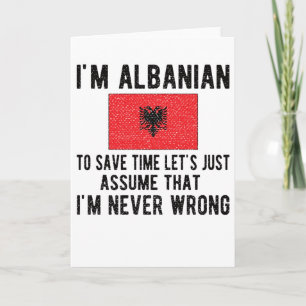 Albaniens arv Albanien Roots albanska Flagga Kort