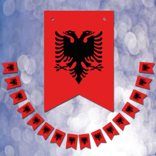 Albaniens banderoller i Flagga och Party / Bröllop