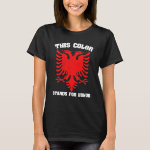 Albaniens Dubbla med huvudvärk för patrioter Alba T Shirt