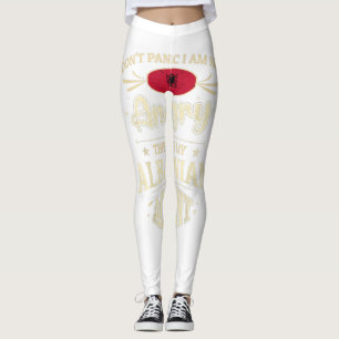 Albaniens Flagga för albanerna Manar & Women T Leggings