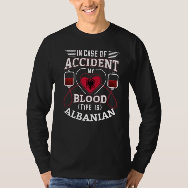 Albaniens Flagga för albanerna Manar & Women T Shirt (Framsida)