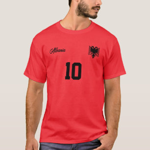 Albaniens nationella Personlig Jersey T Shirt