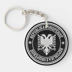 Albaniens runda emblem