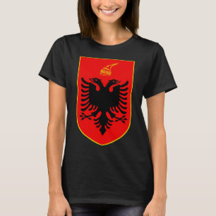 Albaniens statsvapen t shirt