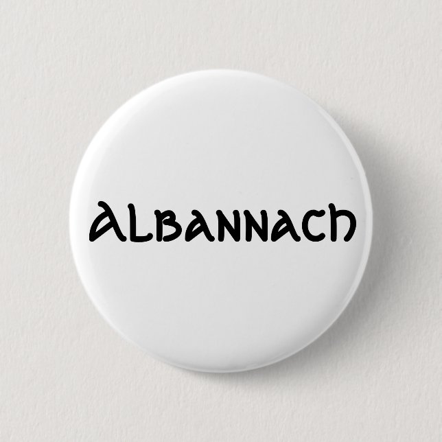 Albannach Pinback knäppas emblem Knapp (Framsida)